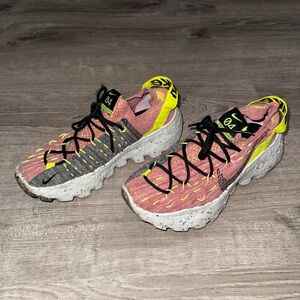 Nike Space Hippie 04 Light Arctic Pink Speckled Sneakers 6